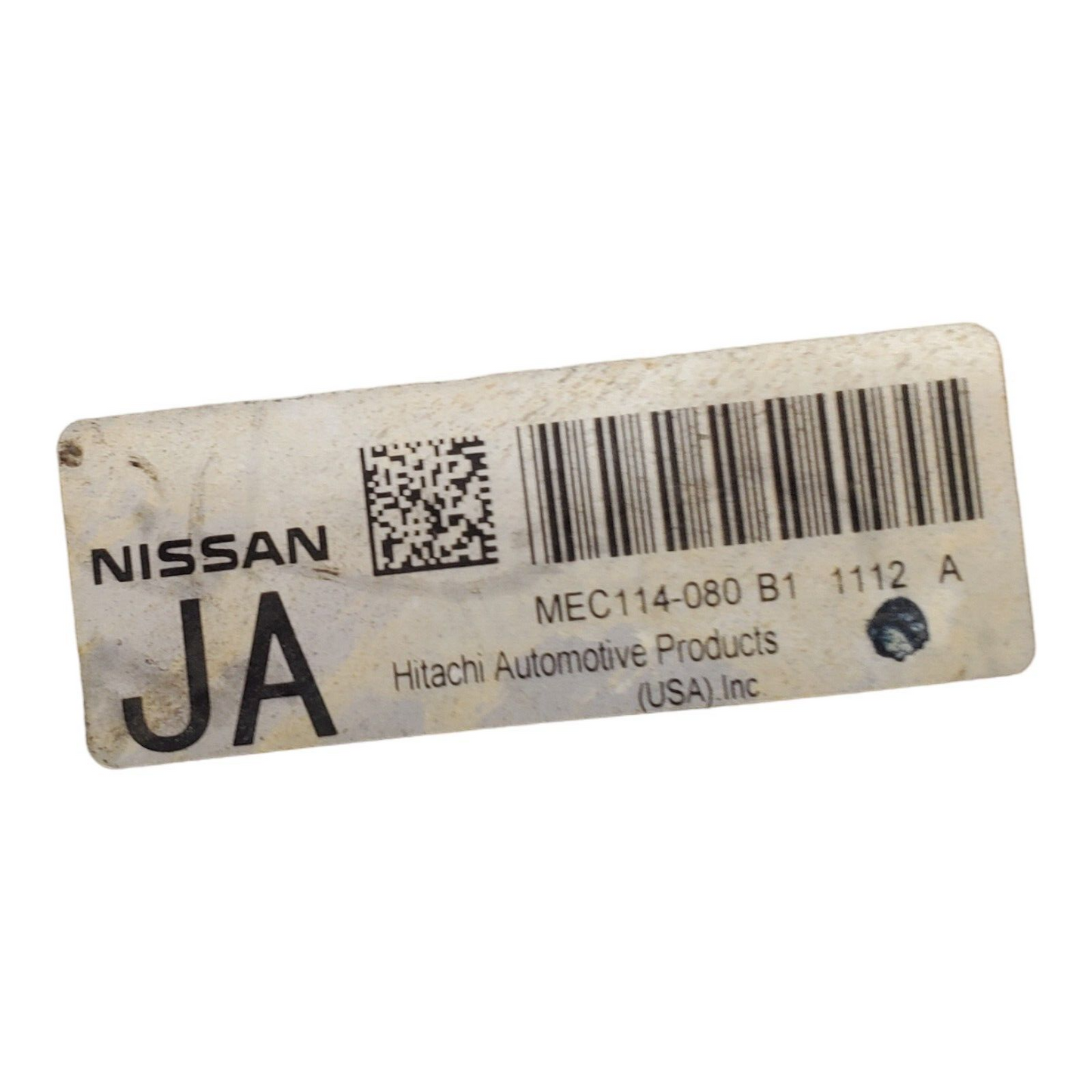 ✅2011 Nissan Altima MEC114-080 B1 Computer Brain Engine Control ECU ECM Module