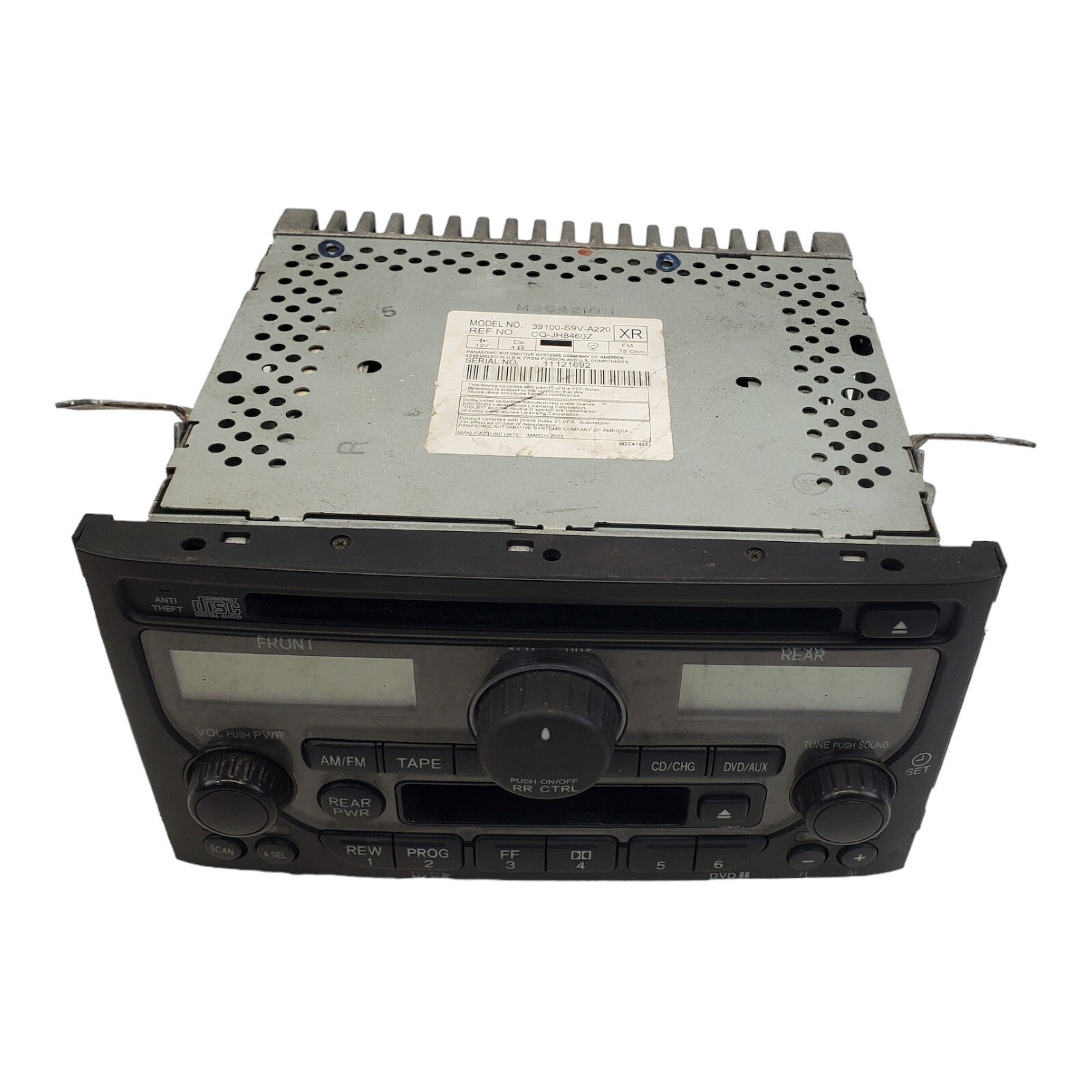 ✅Audio Equipment Radio Am-fm-cd-cassette Fits 03-05 PILOT 433930 39100-S9V-A22