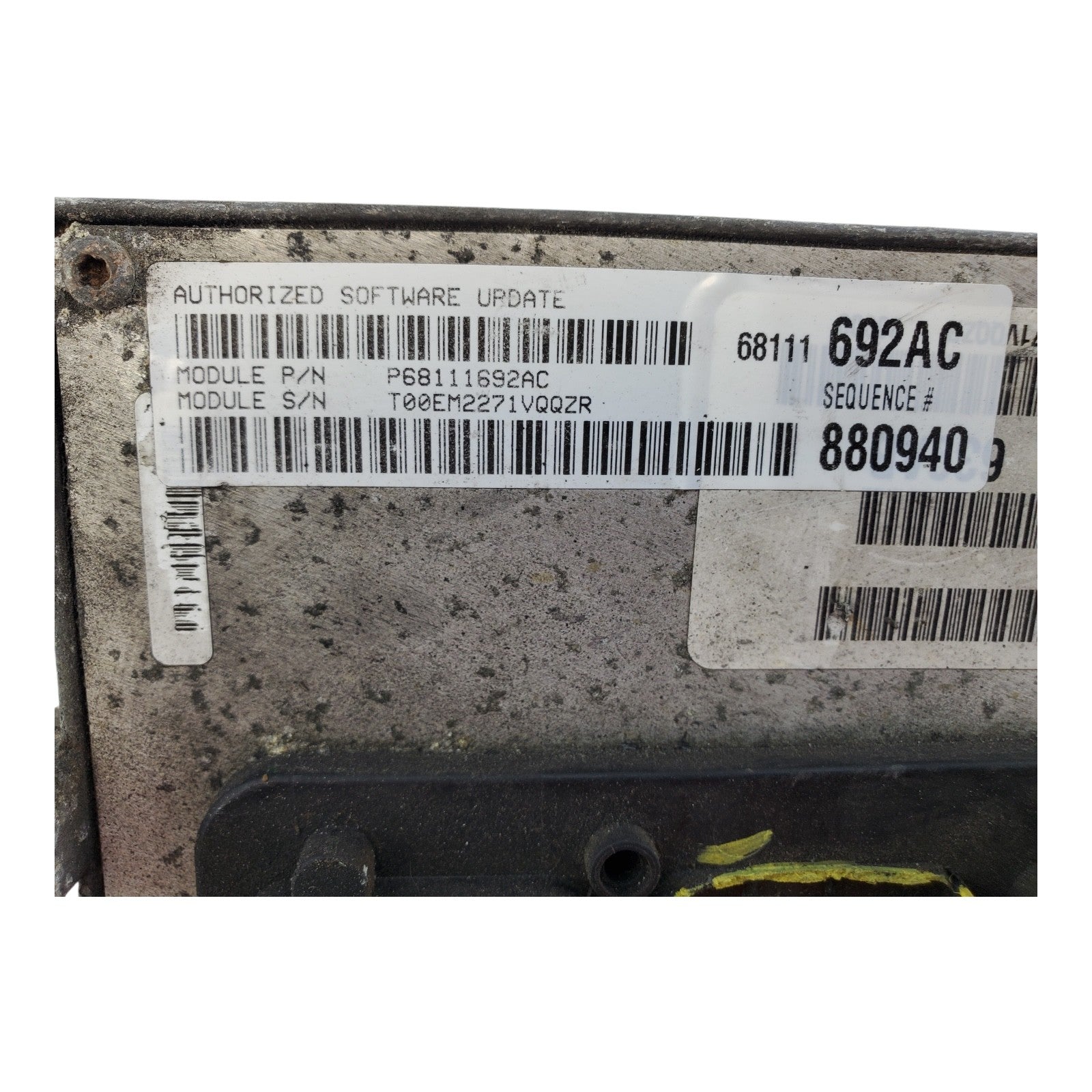 2012 JEEP GRAND CHEROKEE 5.7L ENGINE CONTROL MODULE ECU ECM PCM OEM P68111692AC