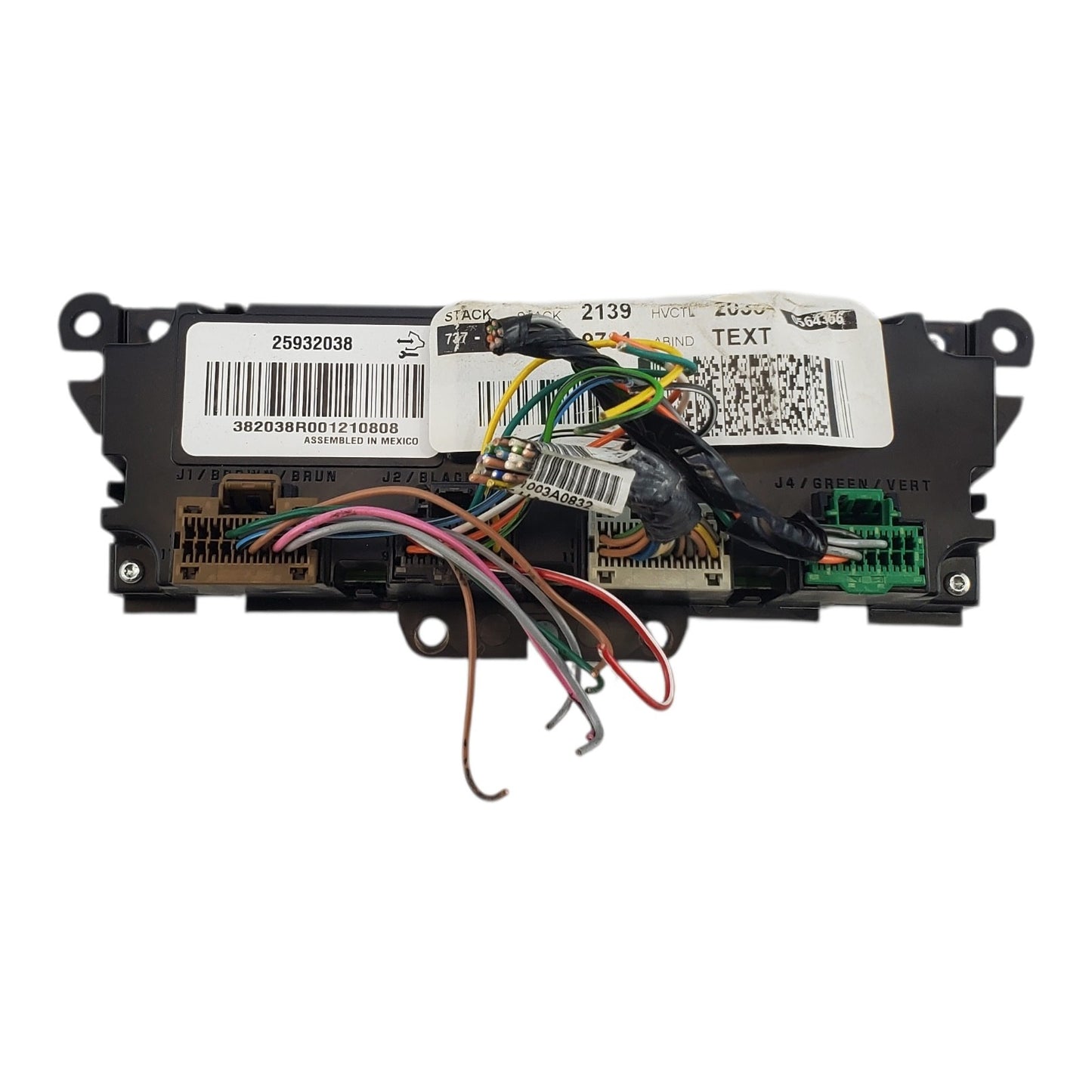 2008-2012 Traverse Enclave Digital Climate Temp Temperature Control 25932038