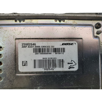 2009 - 2014 Cadillac Cts Amplifier Radio Audio Amp Module Sound 25982646 Oem