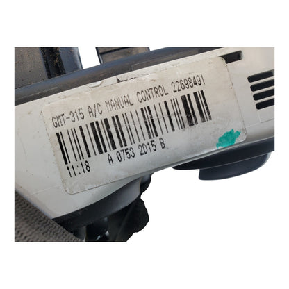 2002 - 2003 Saturn Vue Manual Heater AC Temperature Control OEM