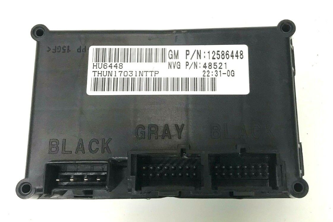✅ 02-05 TrailBlazer Envoy Rainier Transfer Case Control Module TCCM 12586448