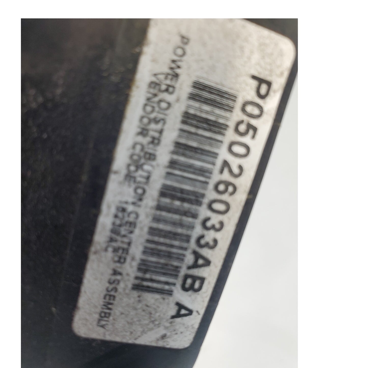 OEM 02-05 Dodge RAM 1500 Power Distribution Center ASSEMBLY P05026033AB