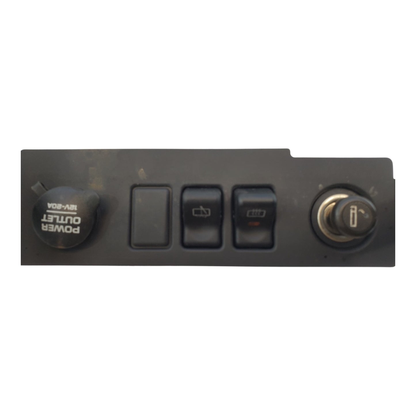 97-01 JEEP CHEROKEE XJ SWITCH PANEL FOR REAR WIPER DEFROSTER POWER OUTLET