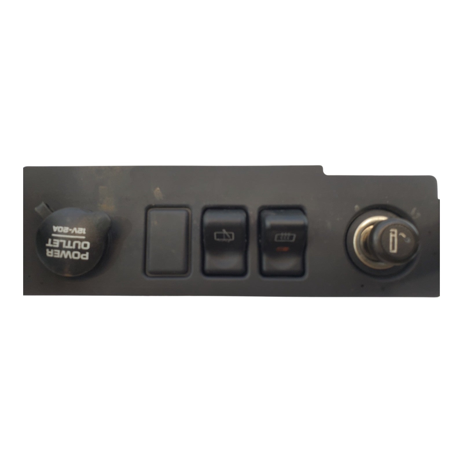 97-01 JEEP CHEROKEE XJ SWITCH PANEL FOR REAR WIPER DEFROSTER POWER OUTLET