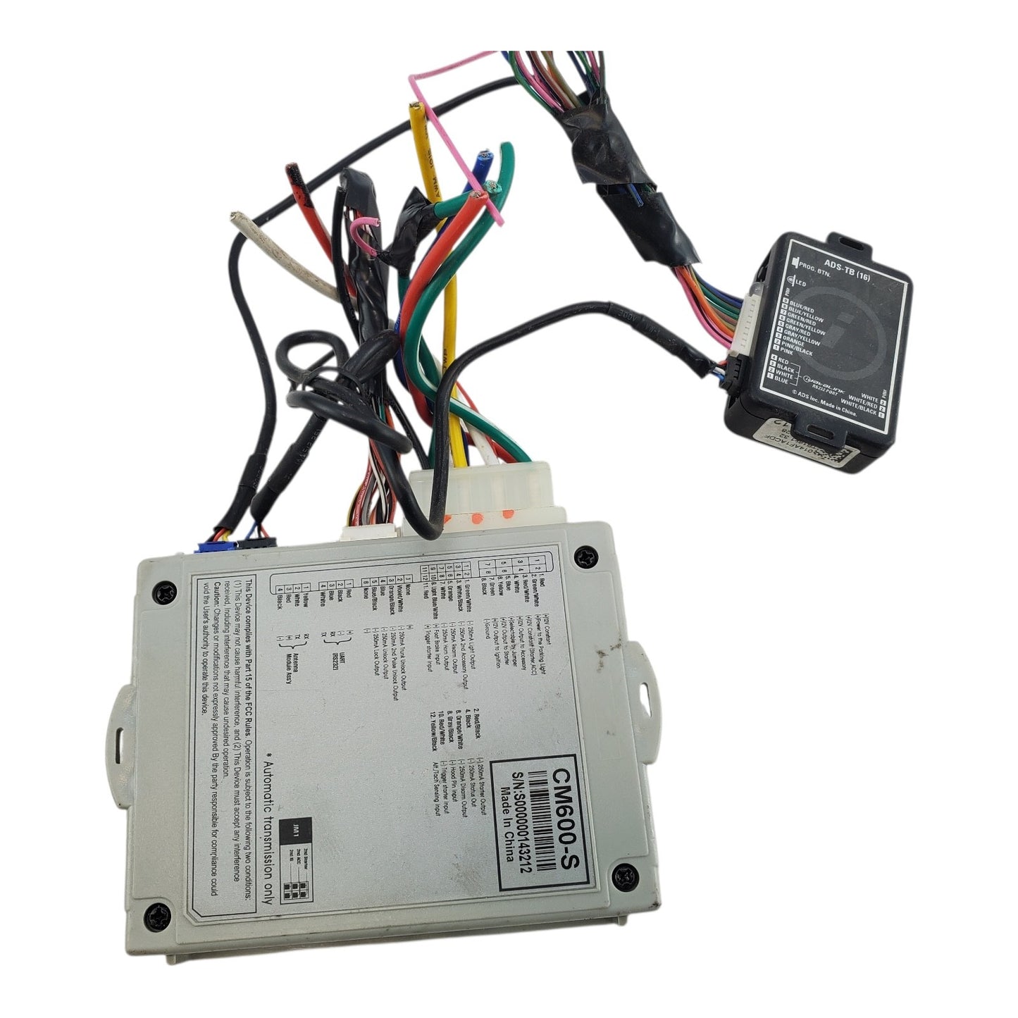 03-07 HONDA ACCORD REMOTER START MODULE CM600-S  USED OEM