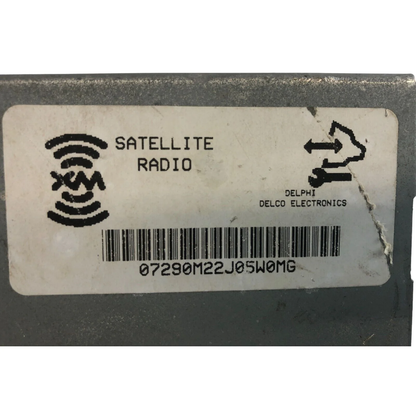 06-18 Chevy Chevrolet Impala XM Satellite Radio Receiver Module 28059655