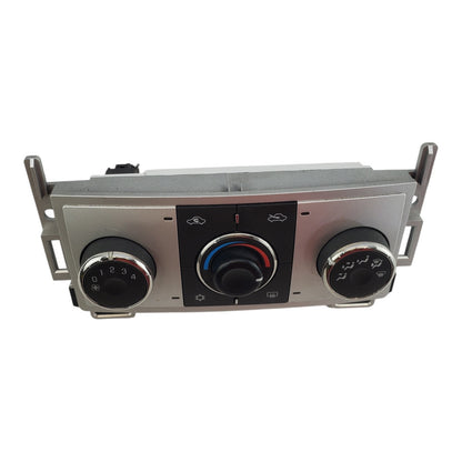 2007-2012 Malibu Aura OEM Climate Control Switch AC Heat Defrost SILVER 28116119