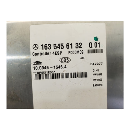 ✅2000-2005 ABS Anti-lock Freno Control Módulo Mercedes ML500 CL500 163 545 61 32