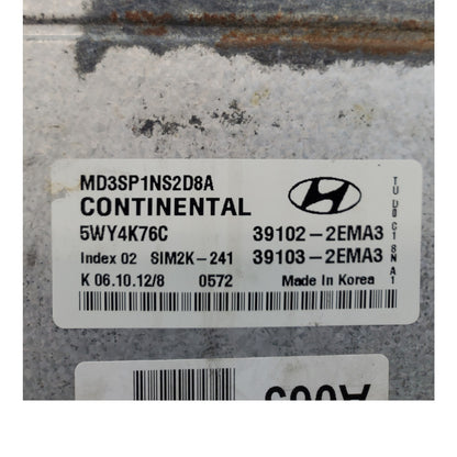 ✅11 12 13 Hyundai Elantra 1.8L Engine Control Module Computer ECM 39102-2EMA3