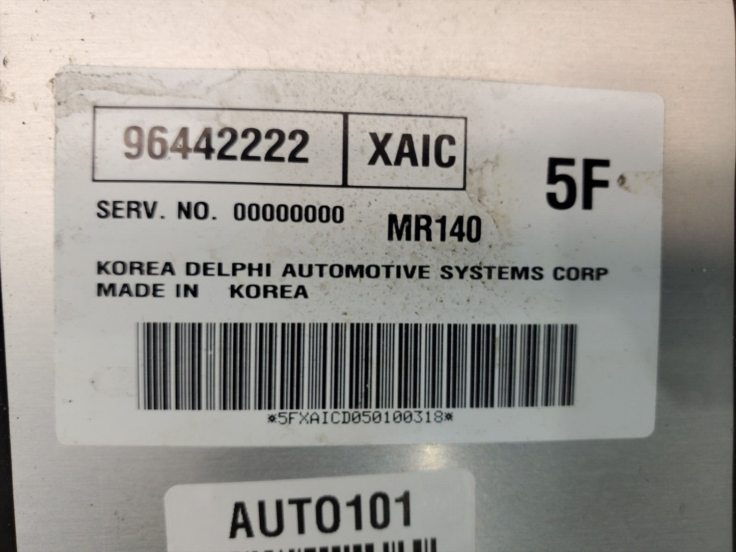 ✅2006 06 Chevrolet Chevy Aveo ECU ECM PCM Engine Computer Module 96442222 OEM