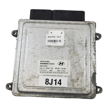 ✅ 06-08 Hyundai Sonata 2.4L Engine Control Module ECM Computer 39100-25135