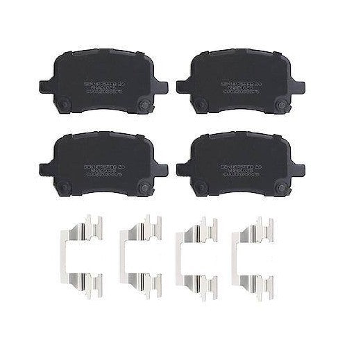 2004-2010 Cobalt/G5/G6/HHR/Ion/Malibu/Sky/Solstice Brake Pad Set, Front