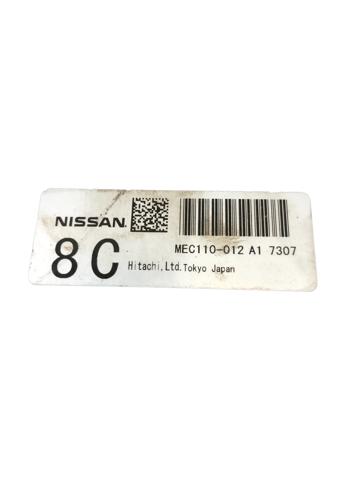 07 Nissan Altima A/T 2.5L Engine Control Module ECM Computer MEC110-012 A1
