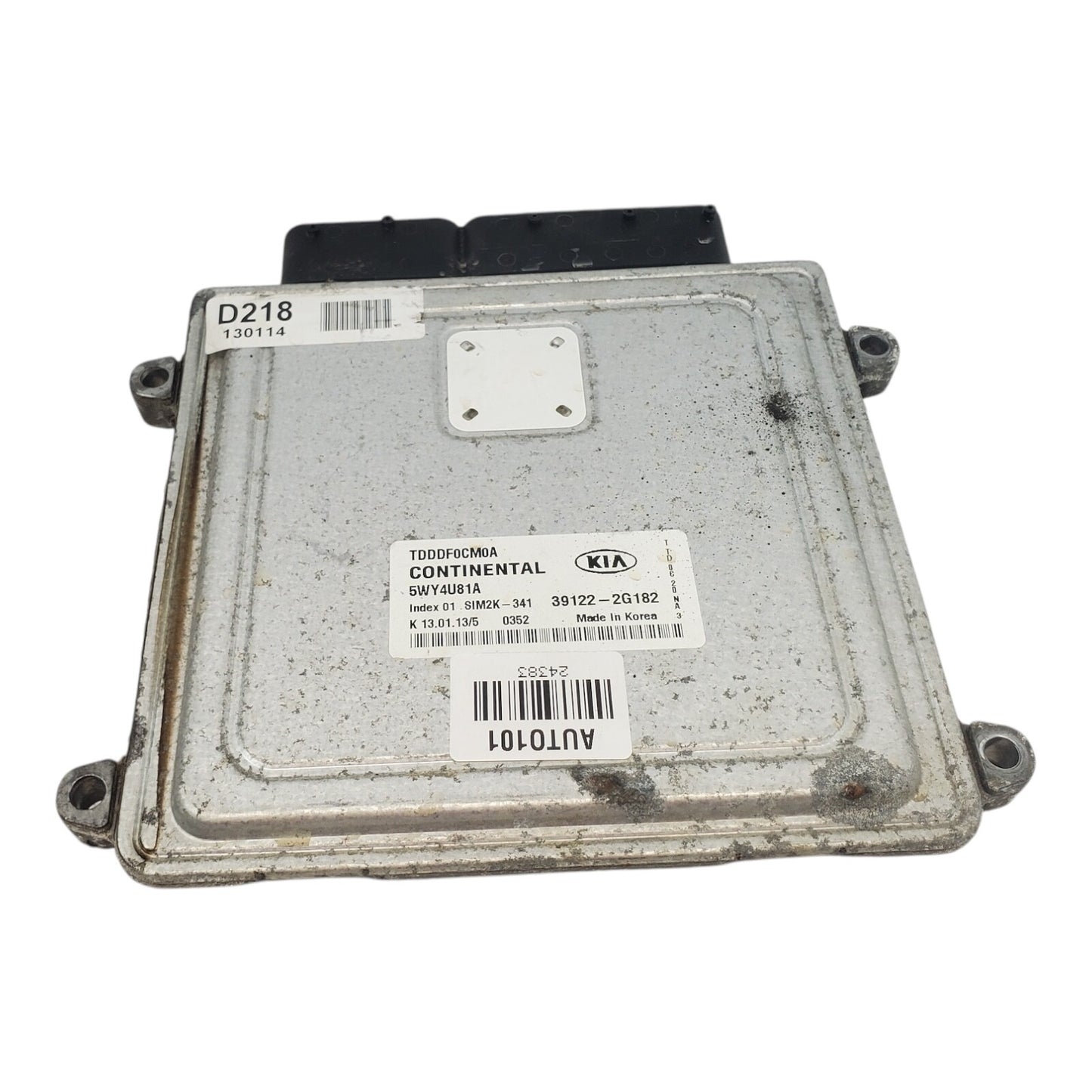 11-13 Kia Forte 39122-2G182 Computer Brain Engine Control ECU ECM EBX Module