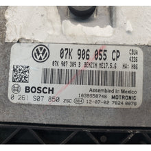 09 VW JETTA RABBIT 2.5L ECM ENGINE COMPUTER CONTROL MODULE 07K 906 055 M