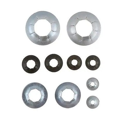 Push Nut Assortment - 2 each 1/8,3/16,1/4,3/8,1/2 In.