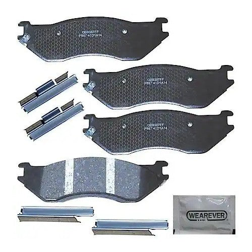 2002-2004 Dodge Durango/Ram 1500/Ram 1500 Van Brake Pad Set, Front