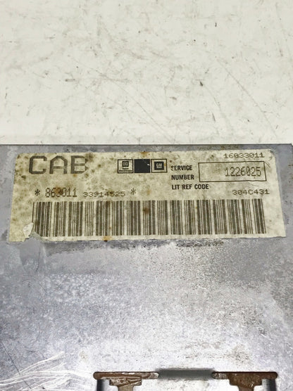 ✅AC DELCO ECU/ECM #1226025 CAP 16033011