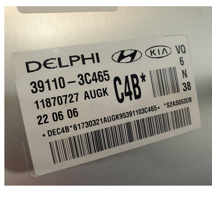 39110-3C465  KIA HYUNDAI ENGINE CONTROL MODULE UNIT