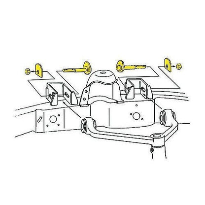 1995-2011 Ford/Mazda Front Alignment Caster / Camber Kit
