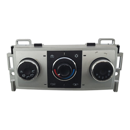2007-2012 Malibu Aura OEM Climate Control Switch AC Heat Defrost SILVER 28116119