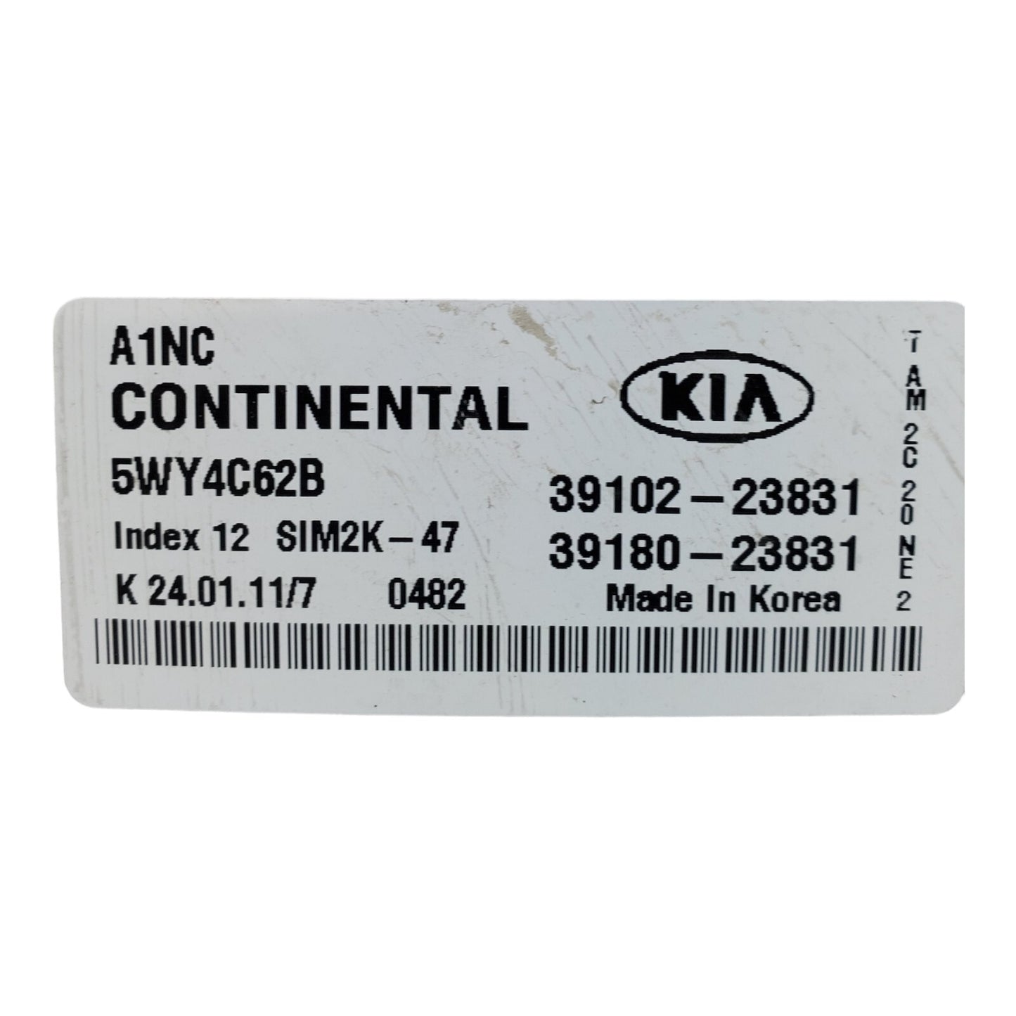 ✅2011-2012 Kia Soul Electronic Control Module 39180-23831