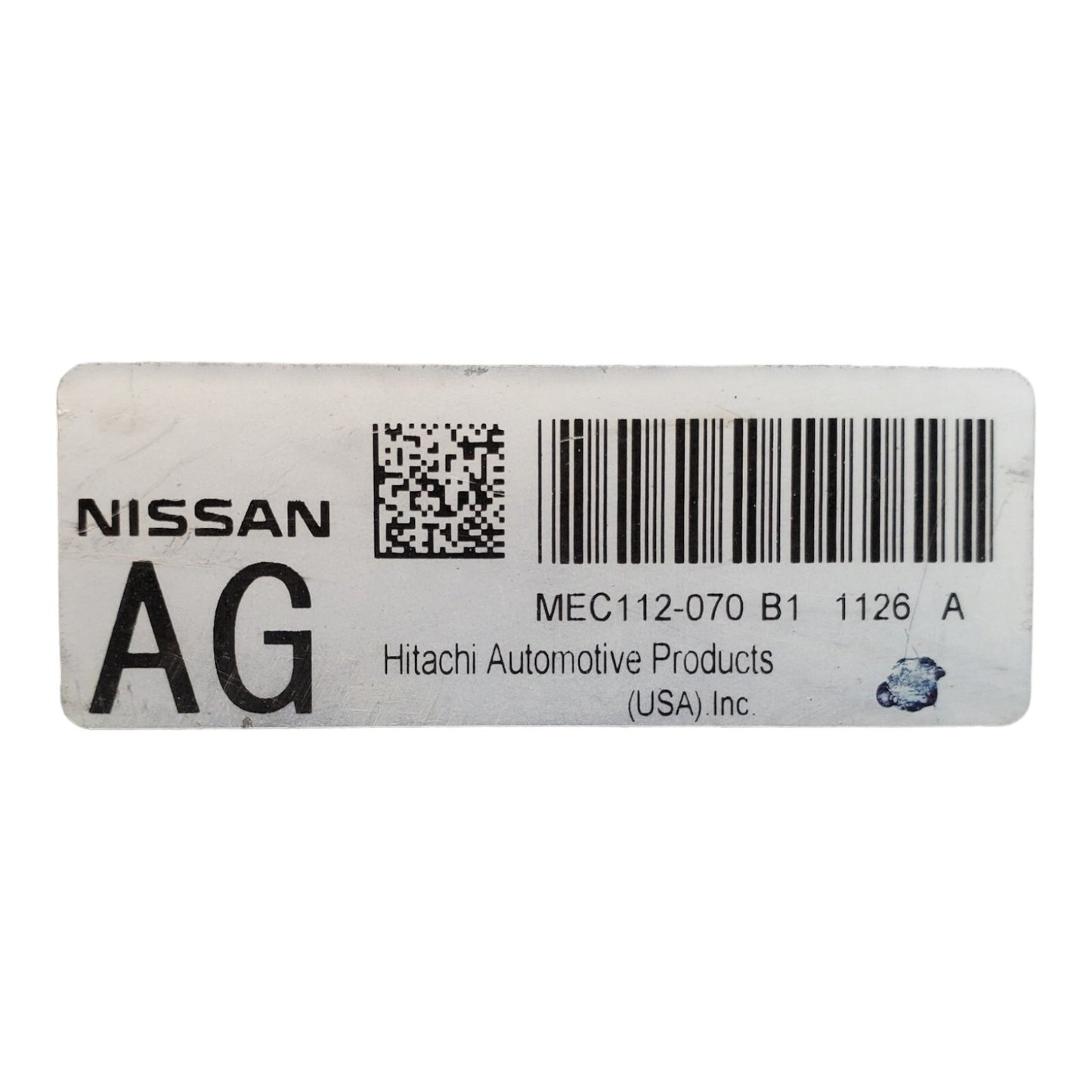 ✅2011 Nissan Altima MEC112-070 B1 Computer Brain Engine Control ECU ECM Module