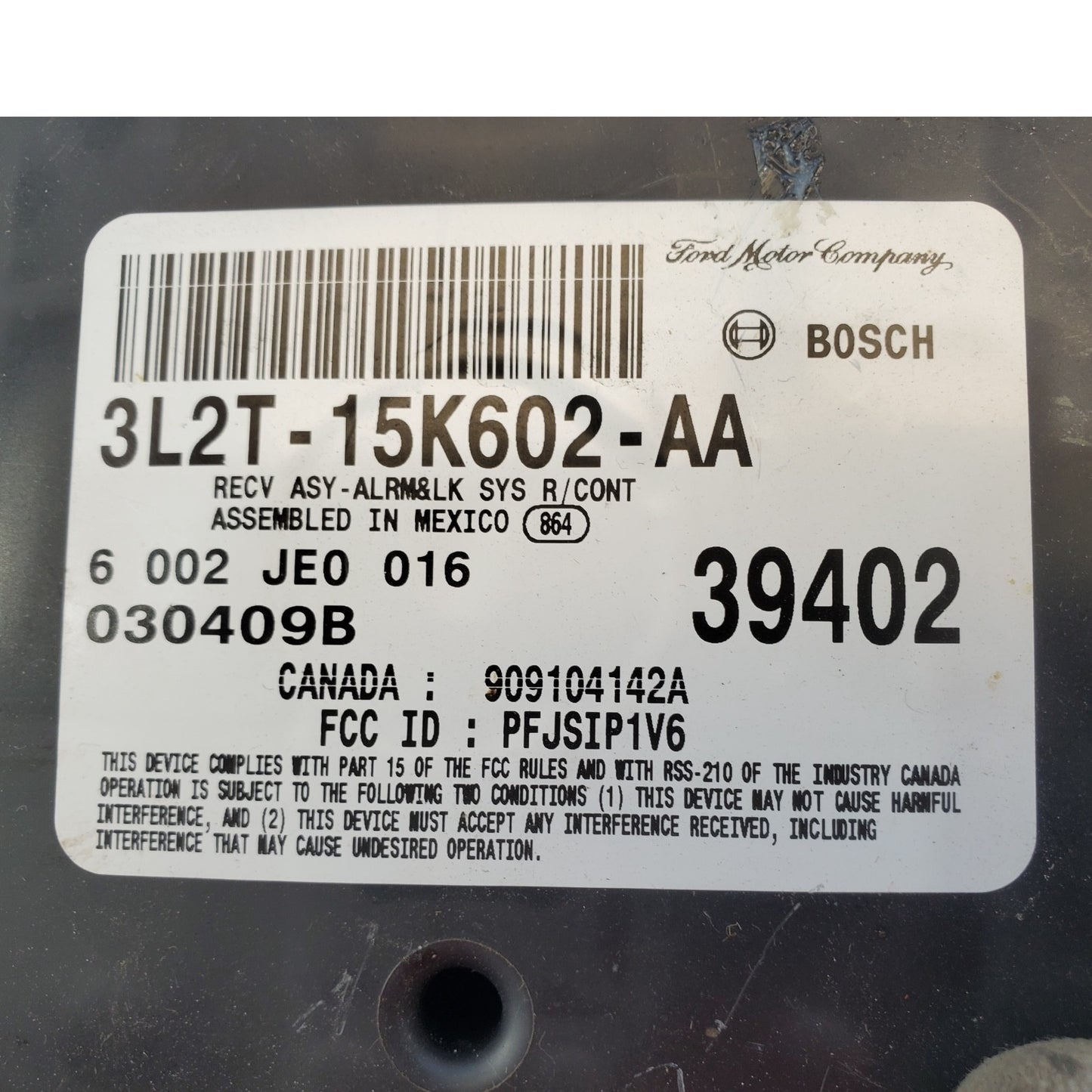✅ 03-04 AVIATOR EXPLORER MOUNTAINEER Anti-Theft Locking Module 3L2T-15K602-AA