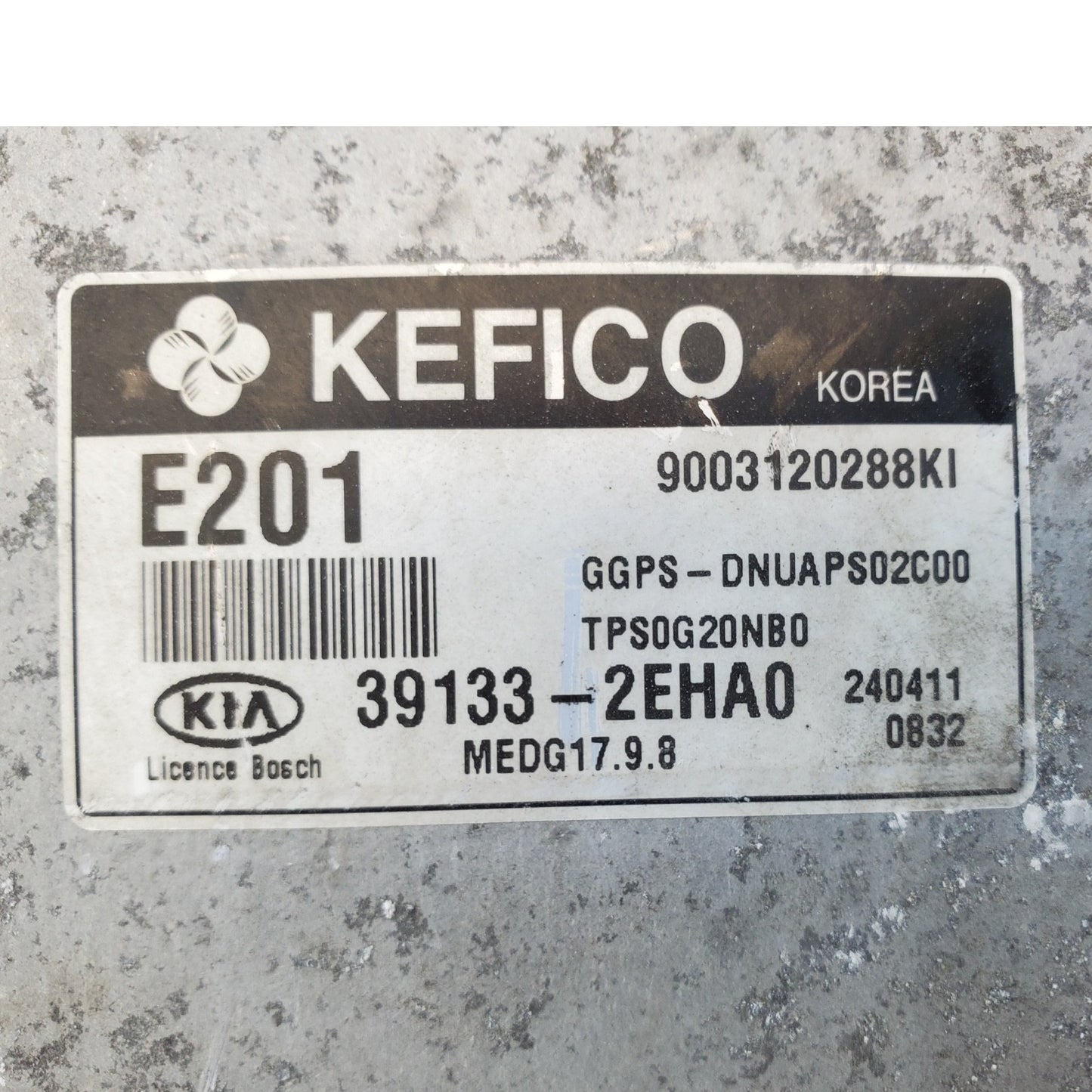 14 15 16 17 Kia Soul 2.0 Engine Control Module Unit ECU ECM OEM 39133-2EHA0