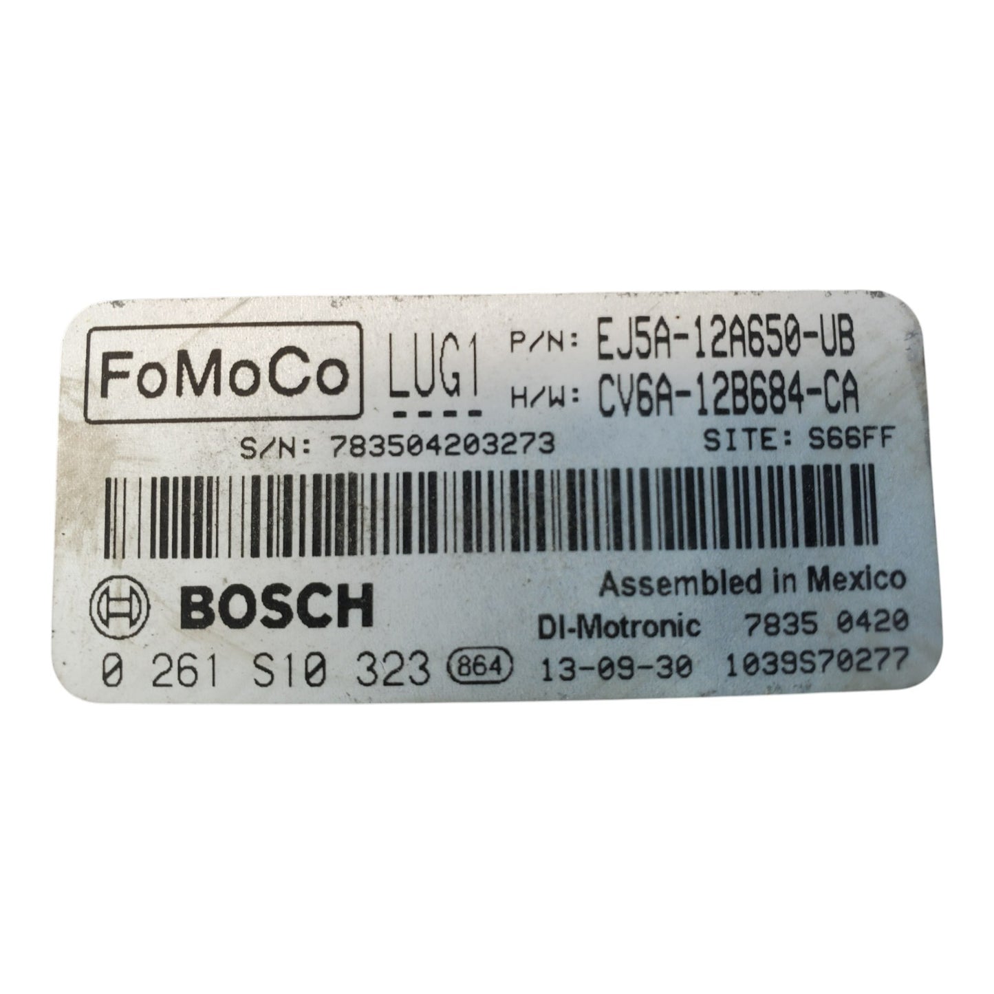 13 14 15 Ford Escape EJ5A-12A650-UB Computer Engine Control ECU ECM EBX Module