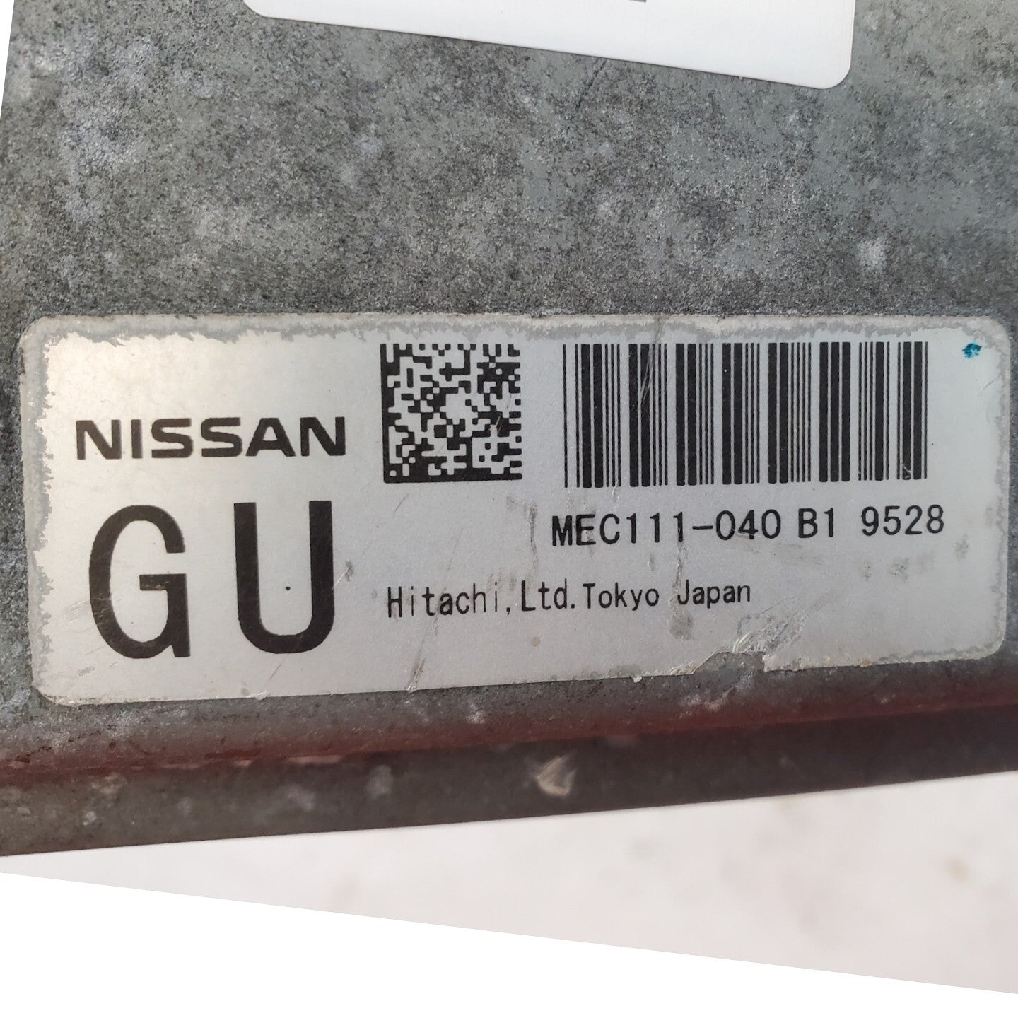 2009 09 Nissan Rogue Engine Control Module Unit Ecm MEC111-040 B1