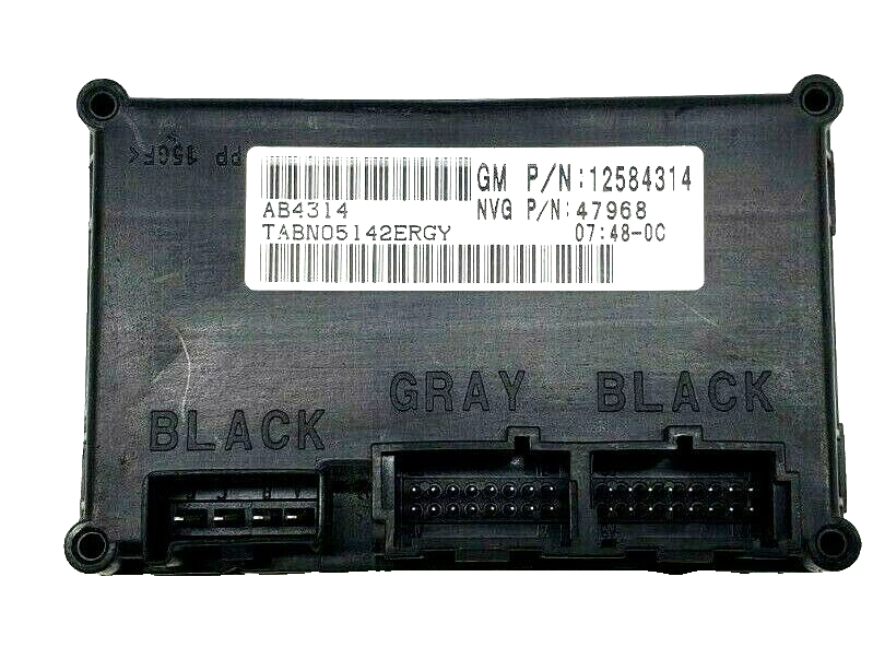 VIN Programmed 03 04 05 06 GMC CHEVY TRANSFER CASE CONTROL MODULE TCCM 12584314