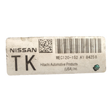 ✅08 Nissan Altima MEC120-152 A1 Computer Brain Engine Control ECU ECM EBX Module
