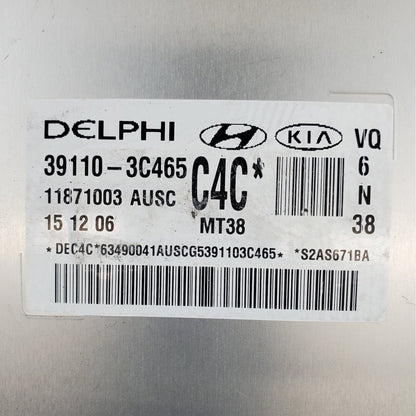 ✅ 06-09 KIA SEDONA / Hyundai Entourage ENGINE COMPUTER MODULE  39110-3C465 