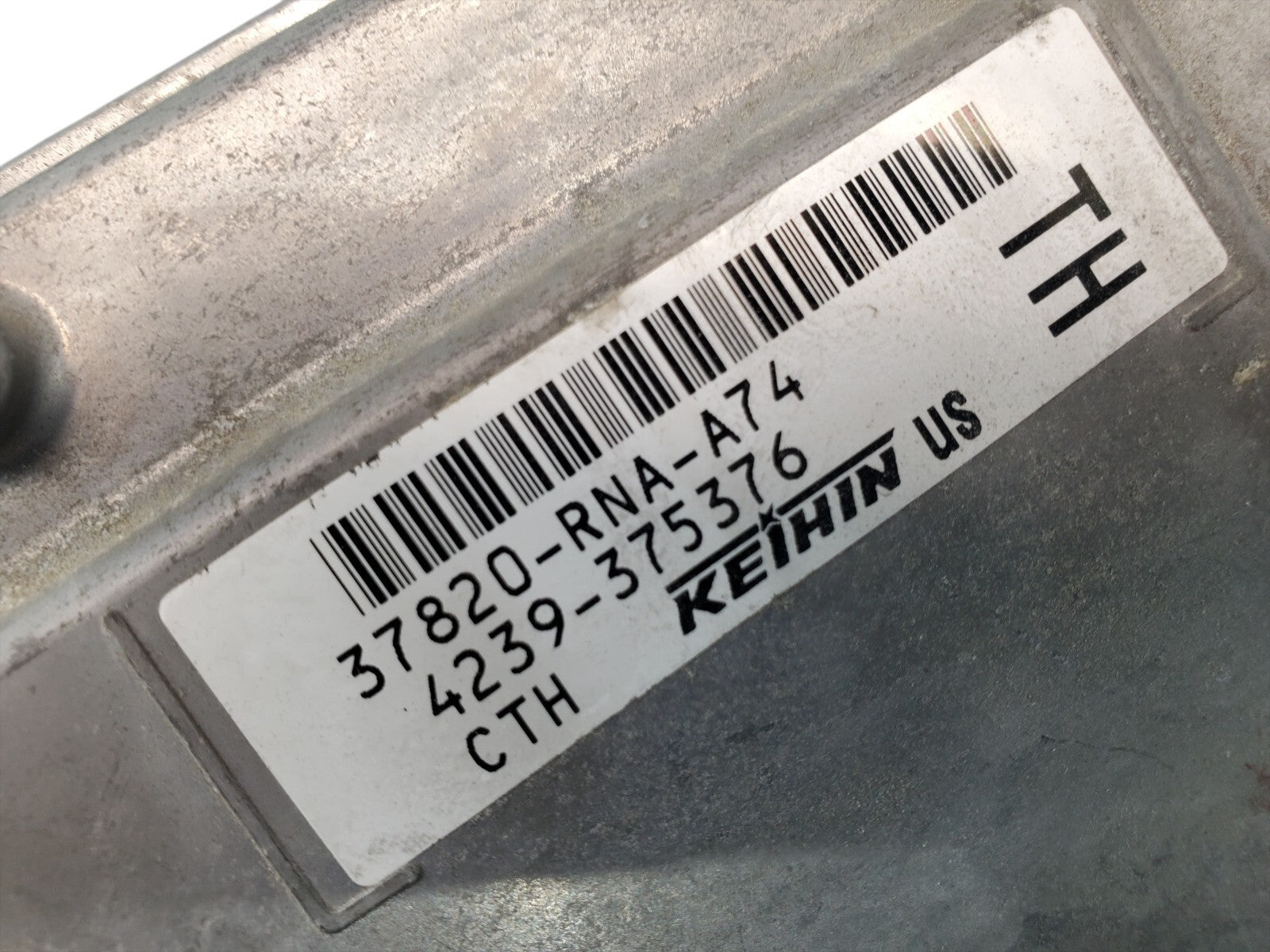 09-11 HONDA CIVIC 1.8L ENGINE COMPUTER MODULE 37820-RNA-A74