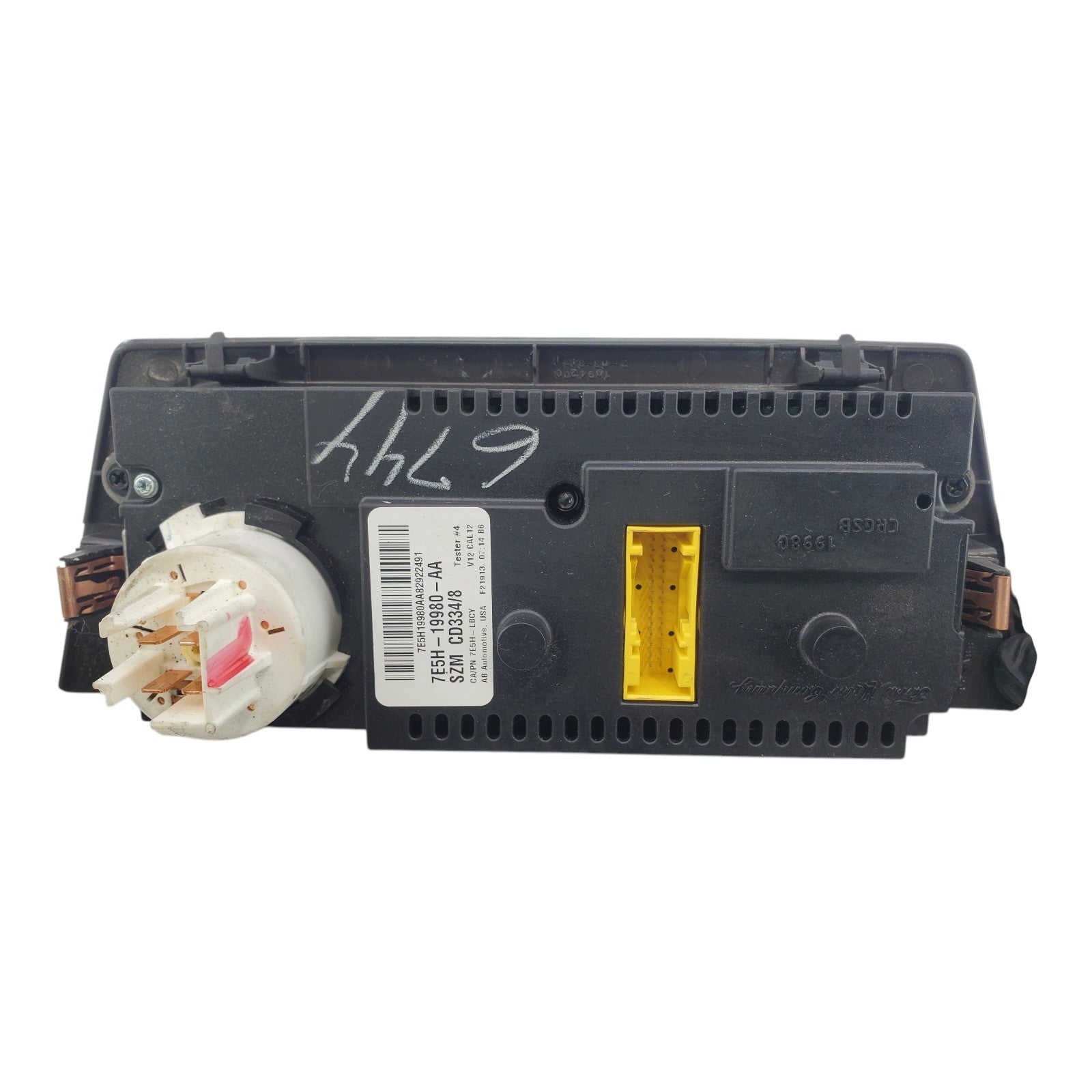 2006-2010 Fusion/ Milan OEM 3-Knob Climate Control A/C Heat 7E5H-19980-AA Black