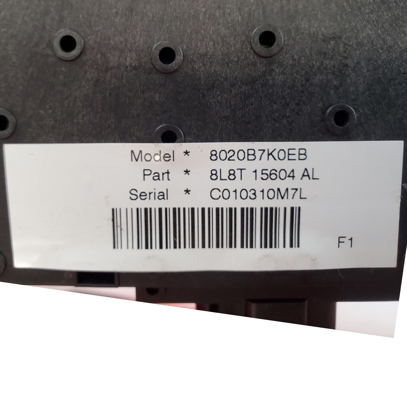 2009-2012 Ford Escape Interior Relay Fuse Box 8L8T-15604-AL 2010 2011 09 12 B16