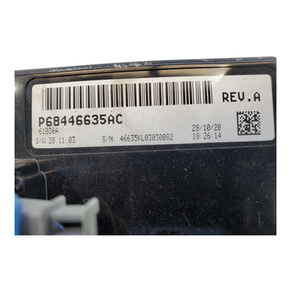 2020 2022 CHEROKEE  TEMP ECU P68446635AC