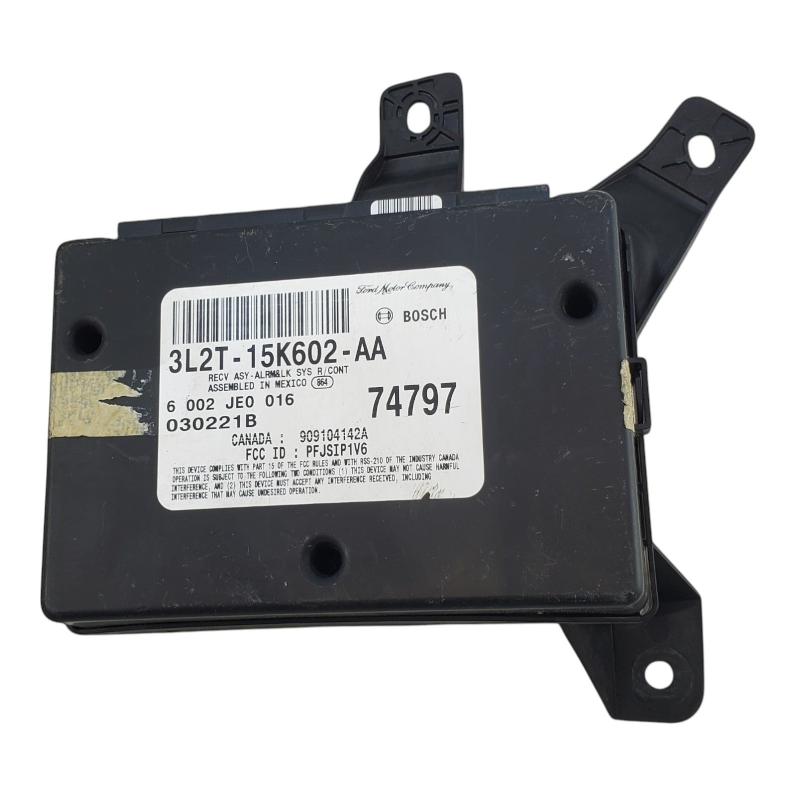 2003-04 AVIATOR EXPLORER MOUNTAINEER Anti-Theft Locking Module 3L2T-15K602-AA