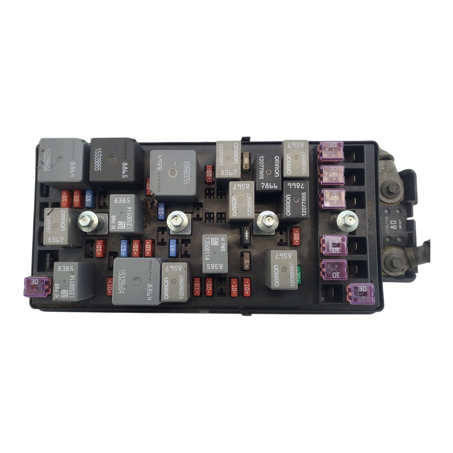 20822694_02 Chevy 2010 2011 2012 Malibu Fuse Box Engine Bay Under Hood 2009 B25