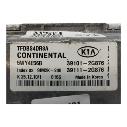 ✅2011 - 2013 ENGINE COMPUTER KIA OPTIMA 2.4L AT PCM ECM OEM 39101-2G876