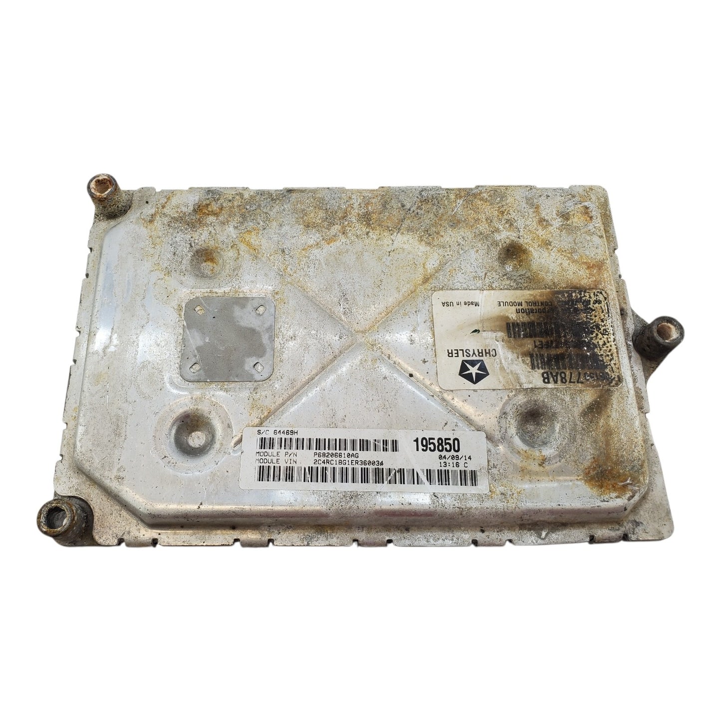 2014 Caravan Chrysler Town & Country 3.6L Engine Control Module ECU P68206610AG