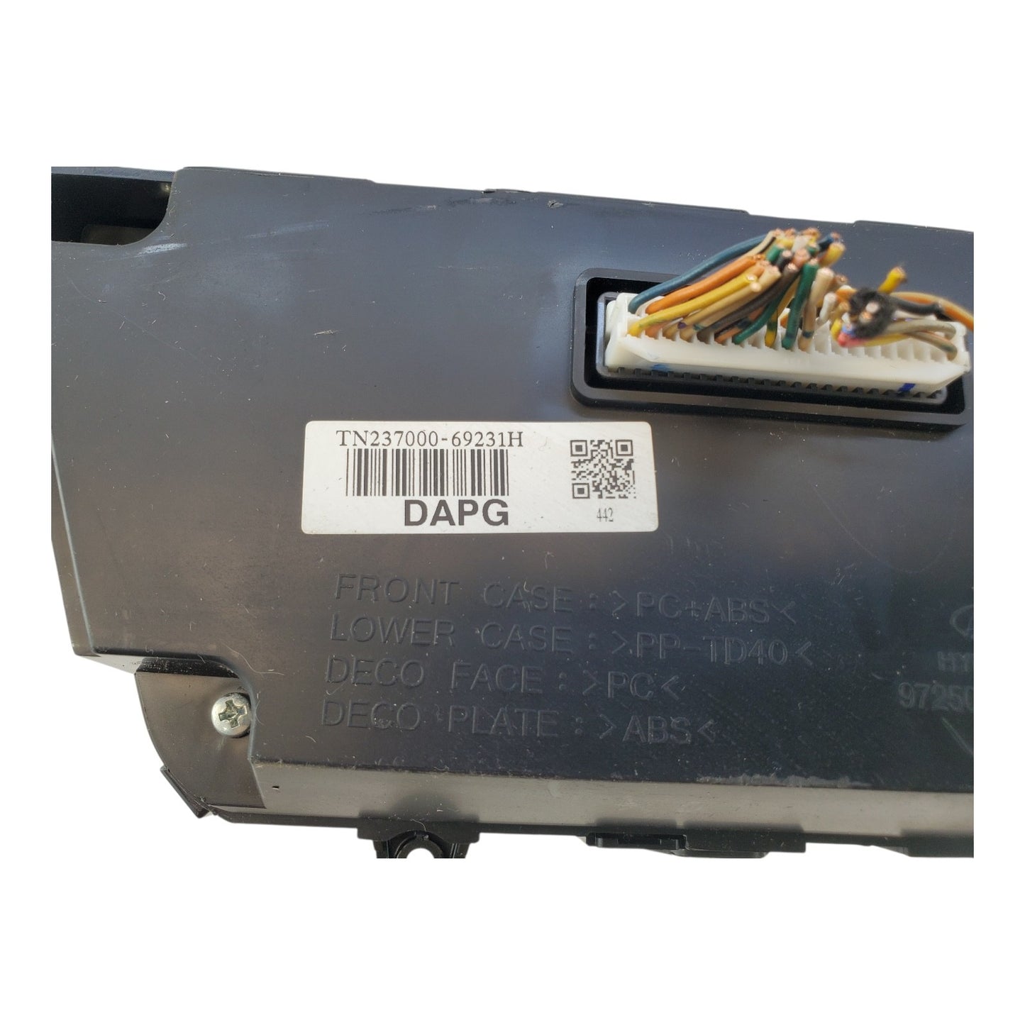 16-17 Hyundai Sonata Radio & Temperature Control Panel TN237000-69231H OEM