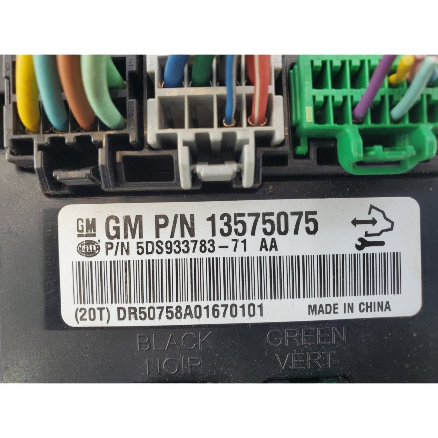 SAAB OPEL GMC CHEVY FRONT LEFT DRIVER SEAT MEMORY CONTROL MODULE 13575075 OEM