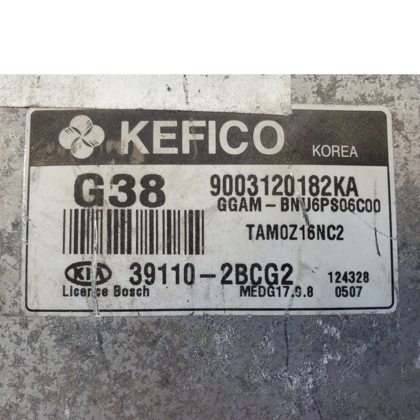 2012 - 2013 Kia Soul ECU ECM Computer 1.6L Auto Stop/Start (ISG) OEM 39110-2BCG2