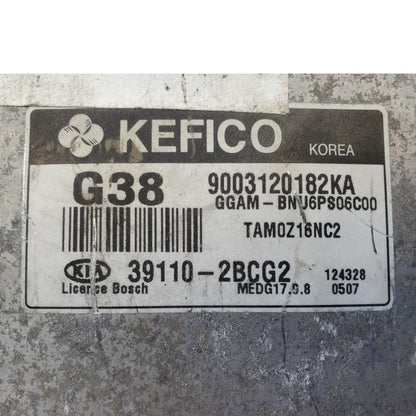 2012 - 2013 Kia Soul ECU ECM Computer 1.6L Auto Stop/Start (ISG) OEM 39110-2BCG2