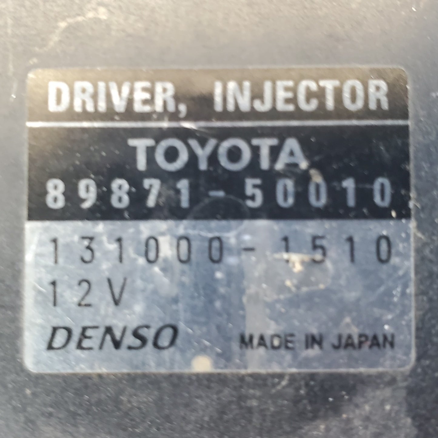2008 LEXUS LS460 Engine Computer Ecu Pcm Ecm Pcu INJECTOR DRIVER OEM 89871-50010