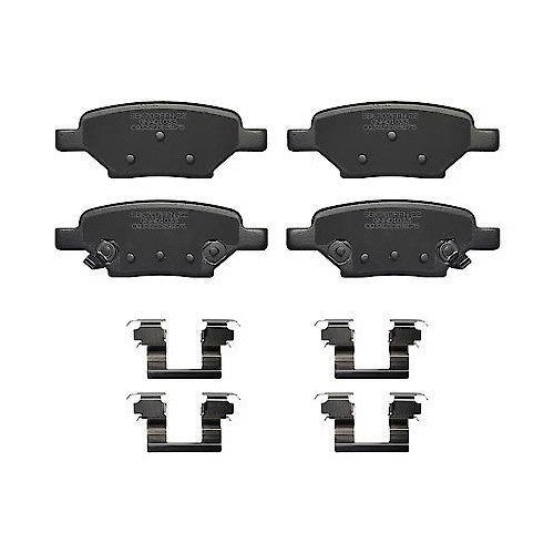 2004-2012 Aura/Cobalt/G5/G6/HHR/Ion/Malibu Disc Brake Pad Set, Rear
